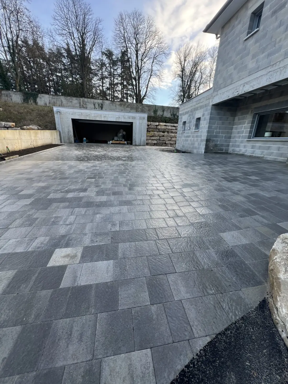 Chantier réalisé par AL Paysage